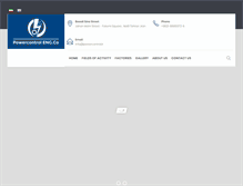 Tablet Screenshot of powercontrol.ir